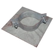 Sign Post Base Plate - 76mm