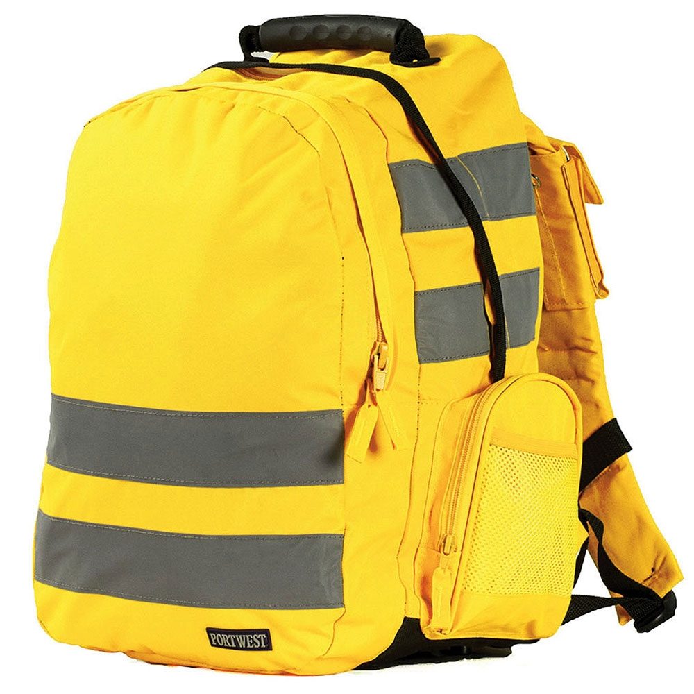 Hi-Vis PPE Yellow Rucksack