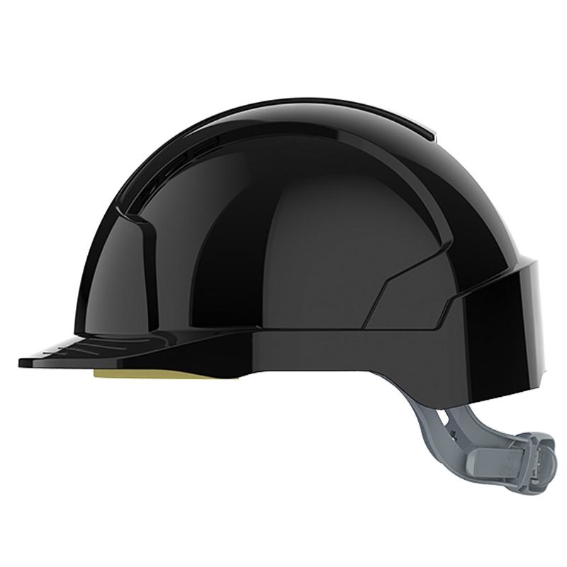 JSP EVOLite Vented Slip Ratchet Safety Helmet - Black