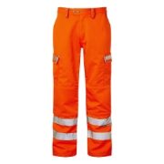 Pulsar Rail Hi-Vis Orange Combat Trousers - Tall Leg