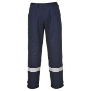 Portwest Bizflame Plus FR26 FR AS Arc Reflective Navy Trousers
