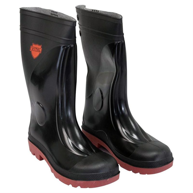 Sitemaster Red Sole Midsole Safety Wellington Boots