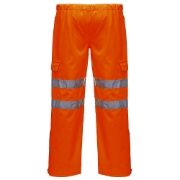 Rail Waterproof Breathable Hi-Vis Orange Extreme Trousers