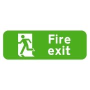 Fire Exit Sign - 600 x 200 x 1mm
