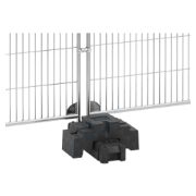 Solo Rubber Block for Heras Fencing - 20kg
