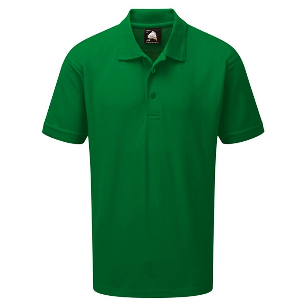 Orn Eagle Premium Short Sleeve Polo Shirt - Kelly Green