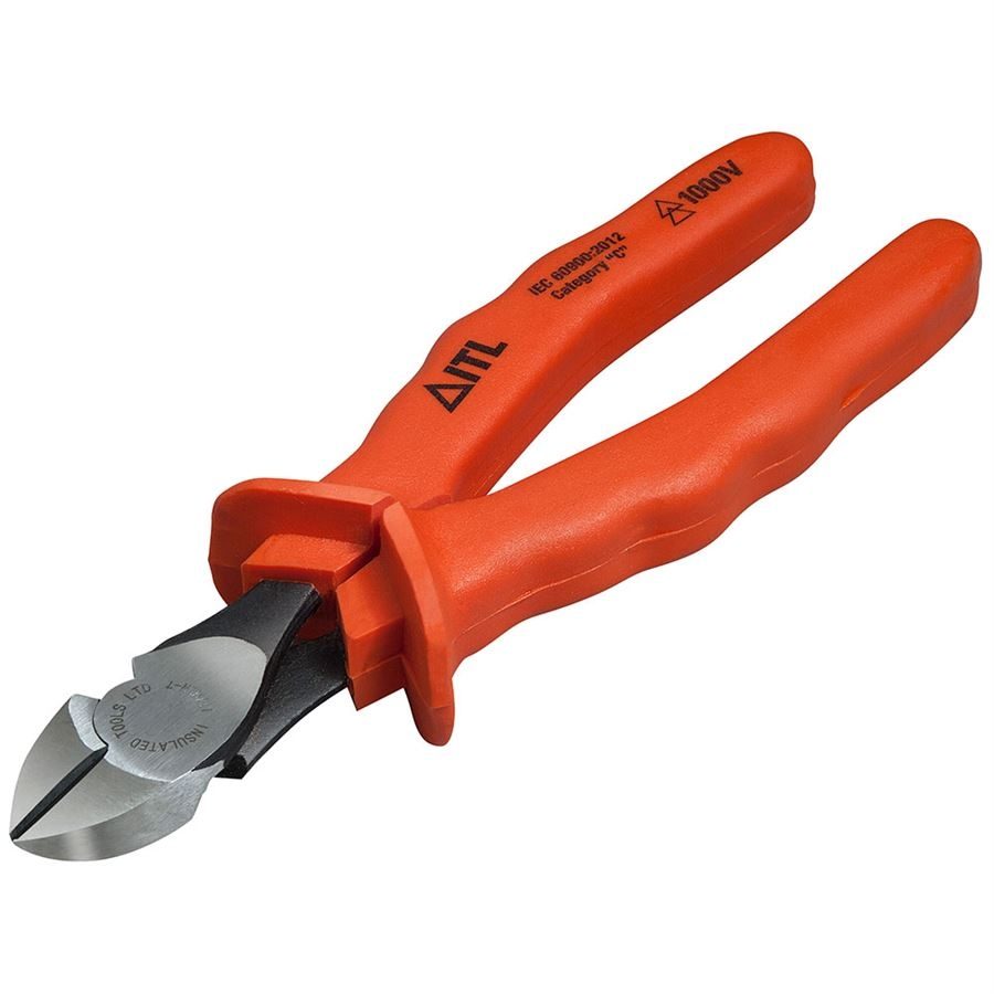 Jafco Insulated Heavy Duty Diagonal Side Cutters - 200mm