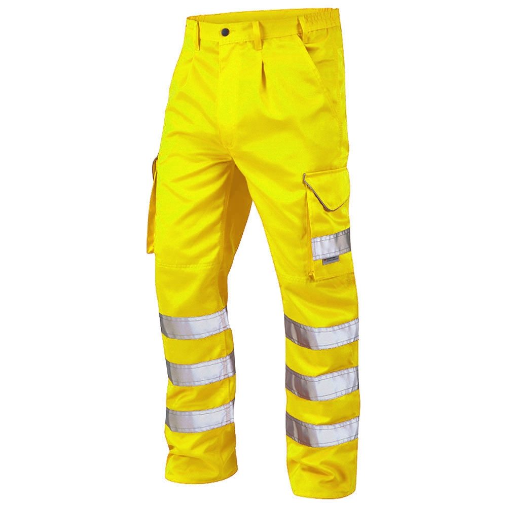 Jafco FlameAwear FR AS Arc 4kA Hi-Vis Yellow Cargo Trousers - Tall Leg