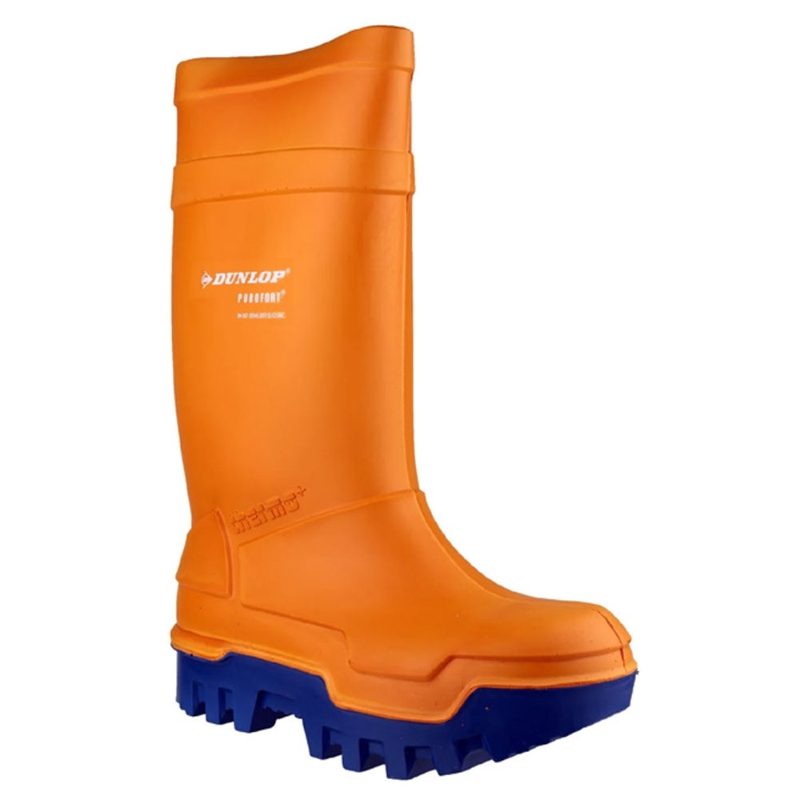 Dunlop Purofort Thermo+ Safety Wellingtons - Orange