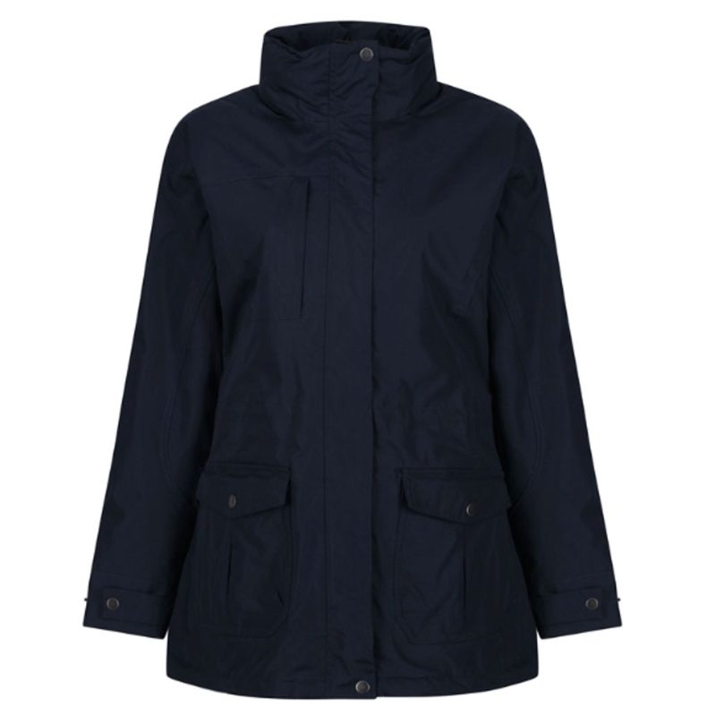 Regatta Darby III Women’s Waterproof Insulated Navy Parka Jacket