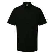 Orn Oxford Men's Short Sleeve Shirt - Black