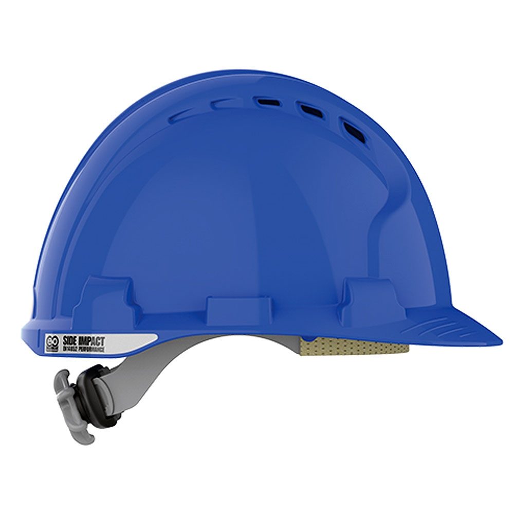 JSP EVO8 High Impact Vented Safety Helmet - Blue