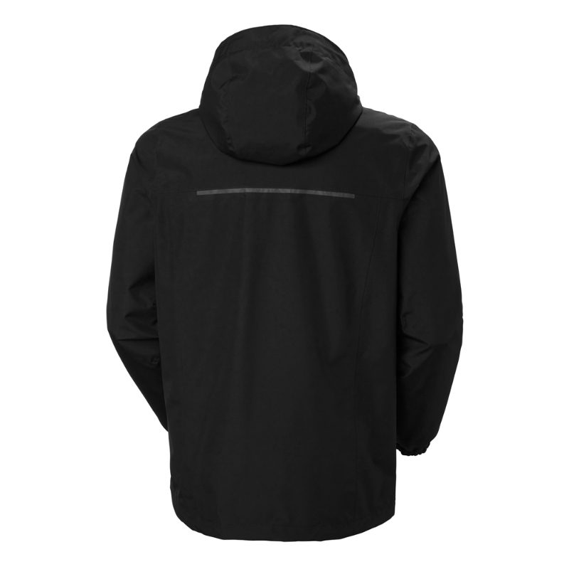 Helly Hansen Manchester 2.0 Shell Jacket - Black - Back