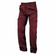 Orn Condor Knee Pad Burgundy Combat Trousers - Tall Leg