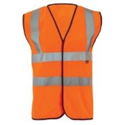 Euro Plus Hi-Vis Orange Waistcoat