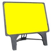 CuStack Yellow Vinyl Blank Sign - 1050 x 750mm