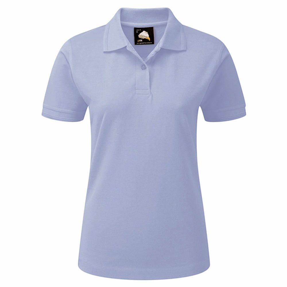 Orn Wren Ladies' Polo Shirt - 220gsm - Sky Blue