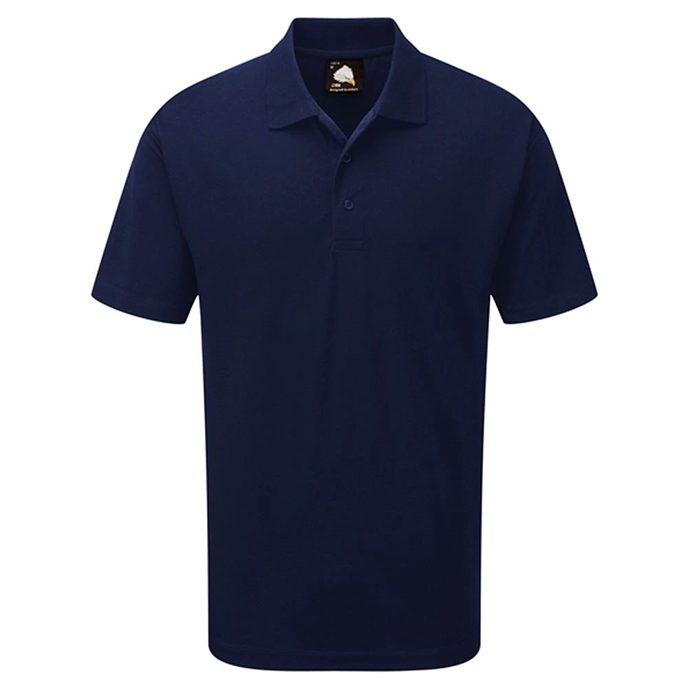 Orn Raven Short Sleeve Polo Shirt - Royal Blue