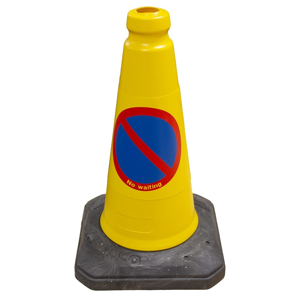 No Waiting Apollo Traffic Cone - Conical Style - 2 Piece