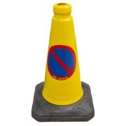 No Waiting Apollo Traffic Cone - Conical Style - 2 Piece