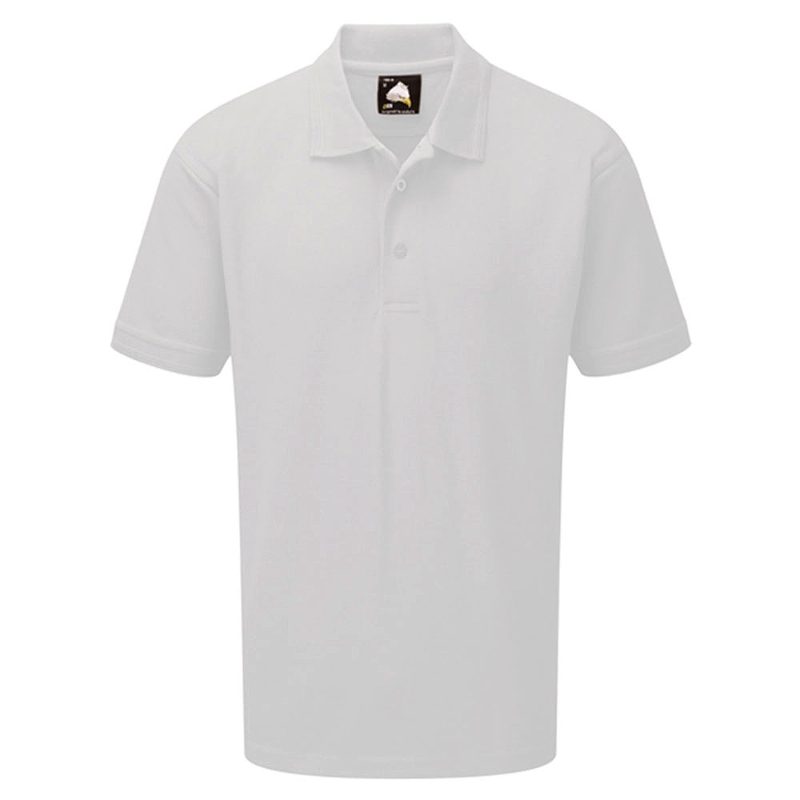 Orn Oriole Wicking Polo Shirt - 200gsm - White