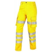 Jafco FlameAwear Women's FR AS Arc 4kA Hi-Vis Yellow Cargo Trousers - Short Leg