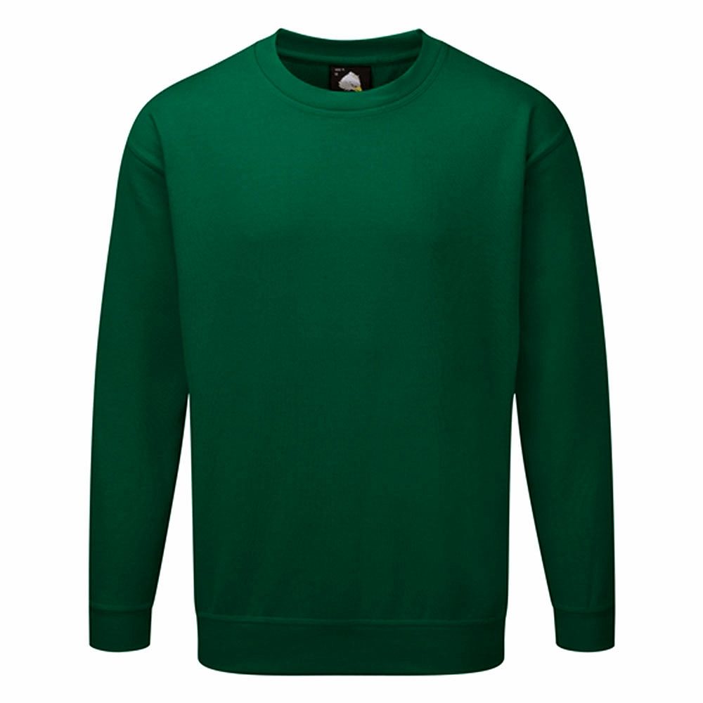 Orn Kite Sweatshirt - 320gsm - Bottle Green