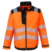 Portwest T402 Rail Hi-Vis Orange Softshell Jacket