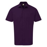 Orn Essential Men's Short Sleeve Shirt - Purple