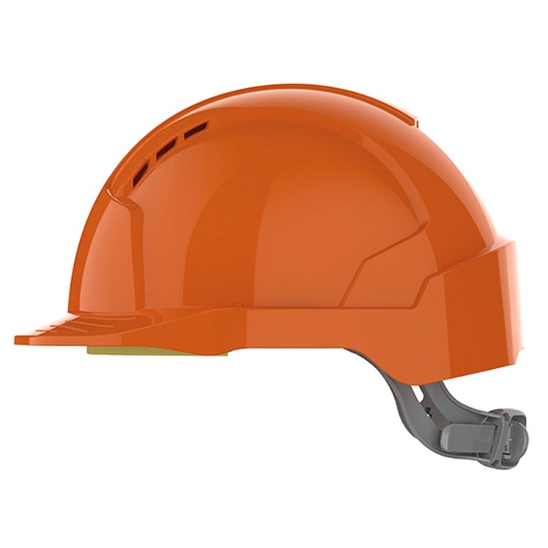 JSP EVOLite Vented Slip Ratchet Safety Helmet - Orange