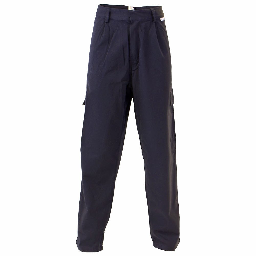 Q-Flame FR AS Arc Navy Cargo Trousers - Regular Leg