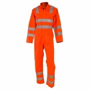 Jafco FlameAwear Rail FR AS Arc 4kA Hi-Vis Orange Coveralls