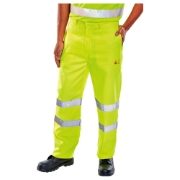 Tesla FR AS Hi-Vis Yellow Trousers