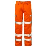 Pulsar Rail Hi-Vis Orange Combat Trousers - Regular Leg