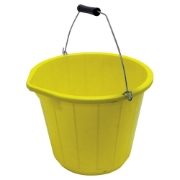 PVC Pourer Yellow Bucket - 3 Gallon
