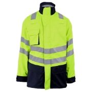ProGARM 9150 FR AS Arc Waterproof Breathable Hi-Vis Yellow Jacket