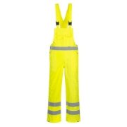 Waterproof Breathable Hi-Vis Unlined Bib and Braces