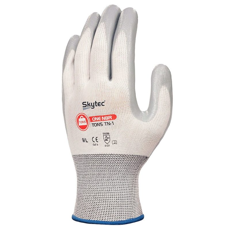 Skytec One NBR Tons Safety Gloves - Cut Level 1