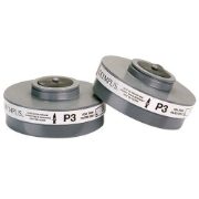 JSP P3 Dust Cartridges for Tradesman Half Mask - Pack of 2 Filters