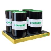 Ecospill PE 4 Drum Bunded Workfloor - 1660 x 1260 x 150mm