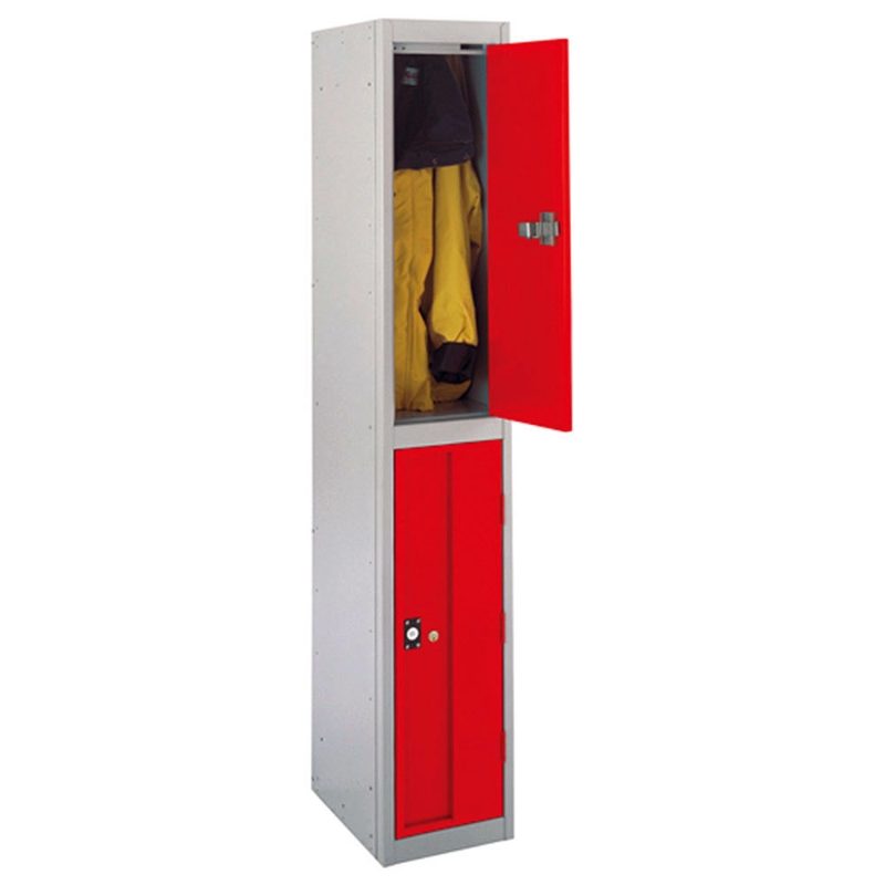 Heavy Duty Locker - 1778 x 305 x 305mm - 2 Door