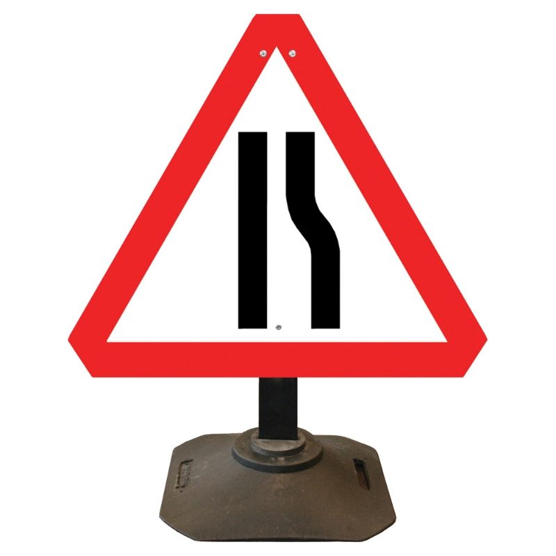 Louis Road Narrows Offside Sign - 750mm