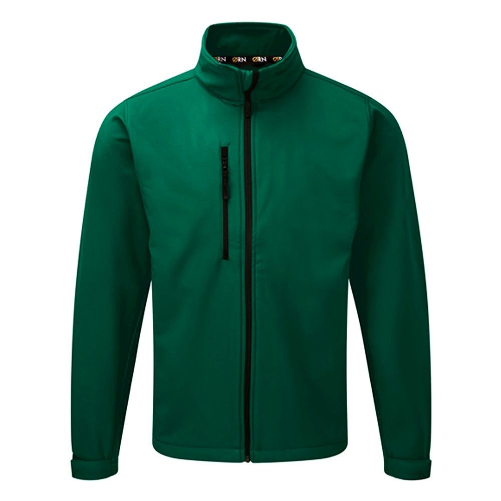 Orn Tern Softshell Jacket - 320gsm - Bottle Green