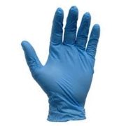 Nitrile Powder-Free Blue Gloves - Box of 100