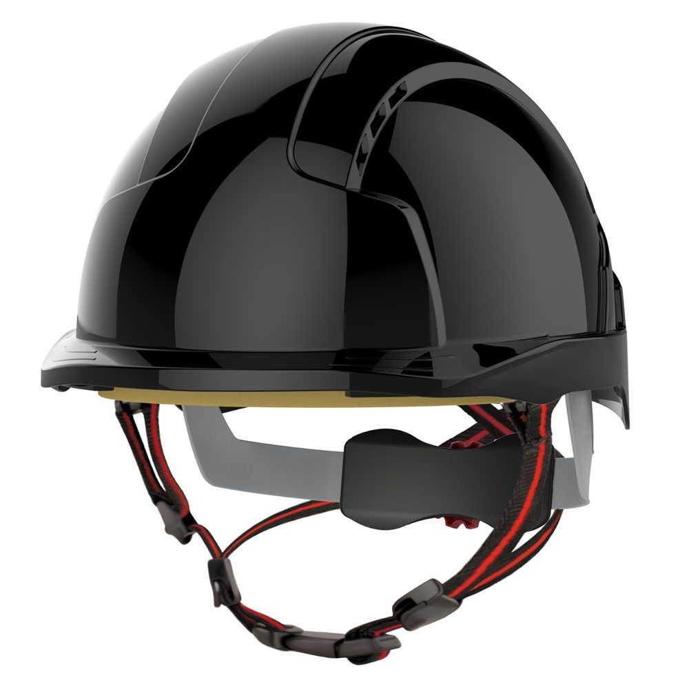 JSP EVOLite Skyworker Industrial Climbing Helmet - Black