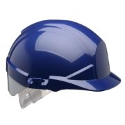 Centurion Reflex Vented Blue / Silver Safety Helmet - Wheel Ratchet