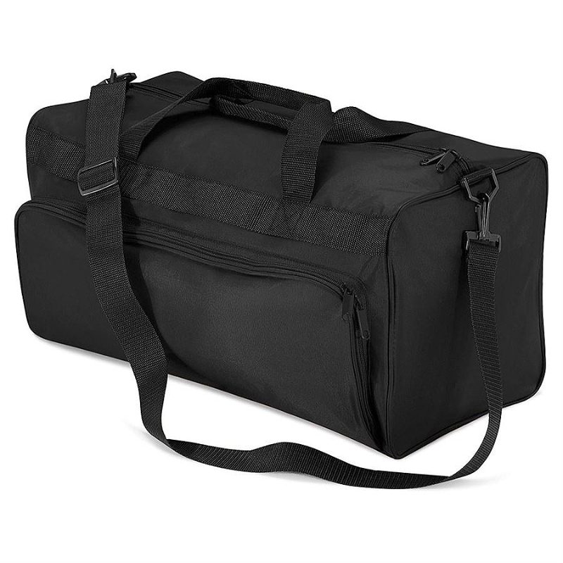 Sports Holdall PPE Bag - Black - 50cm x 25cm x 25cm