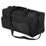 Sports Holdall PPE Black Bag - 50 x 25 x 25cm