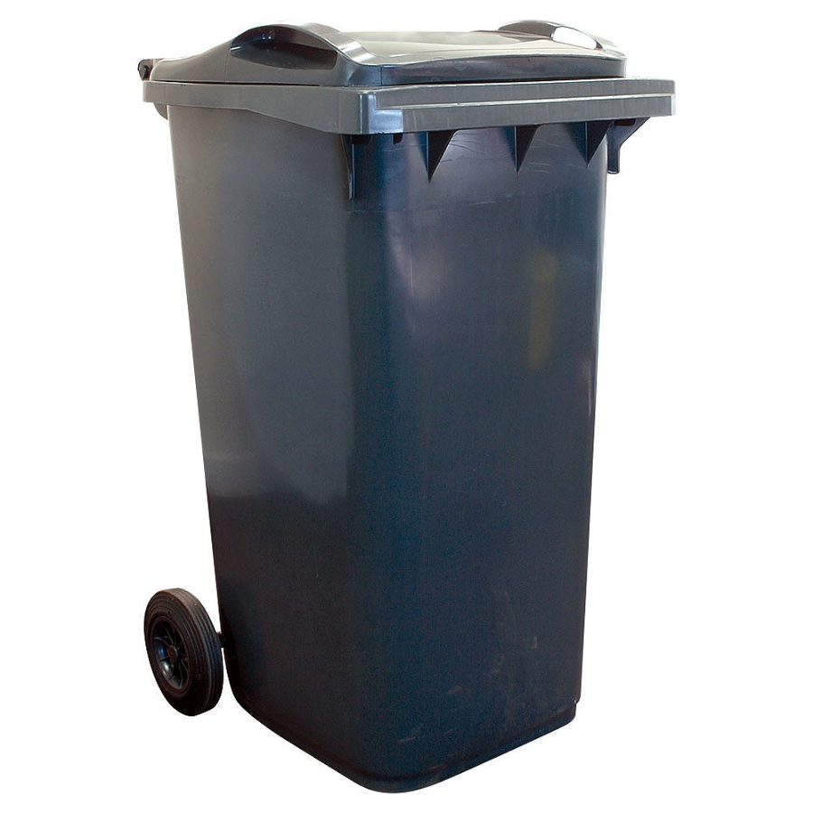 Black Wheelie Bin 120 Litre PF Cusack