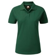 Orn Eagle Women's Short Sleeve Polo Shirt - Bottle Green